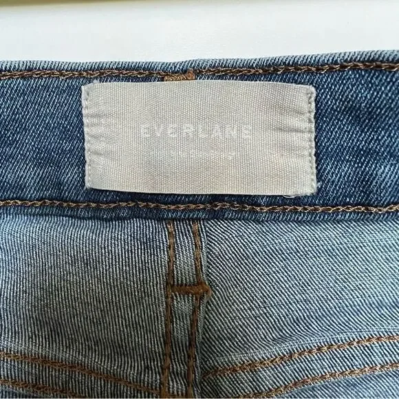 Everlane Button Fly Cigarette Jeans Size 26 - Picture 2 of 12
